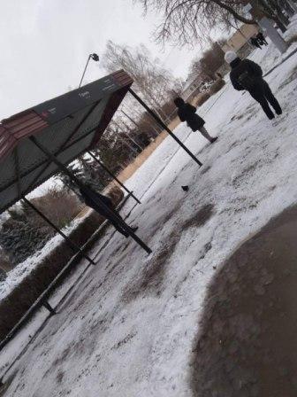 Прибирання від снігу та посипання від ожеледиці території біля своїх об'єктів бізнесу