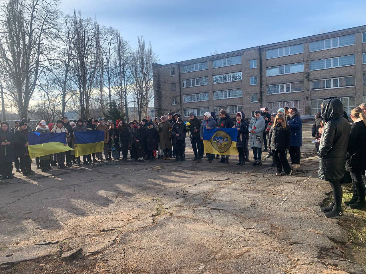 Урочисто відкрита меморіальна дошка загиблому Герою - Маханькову Михайлу