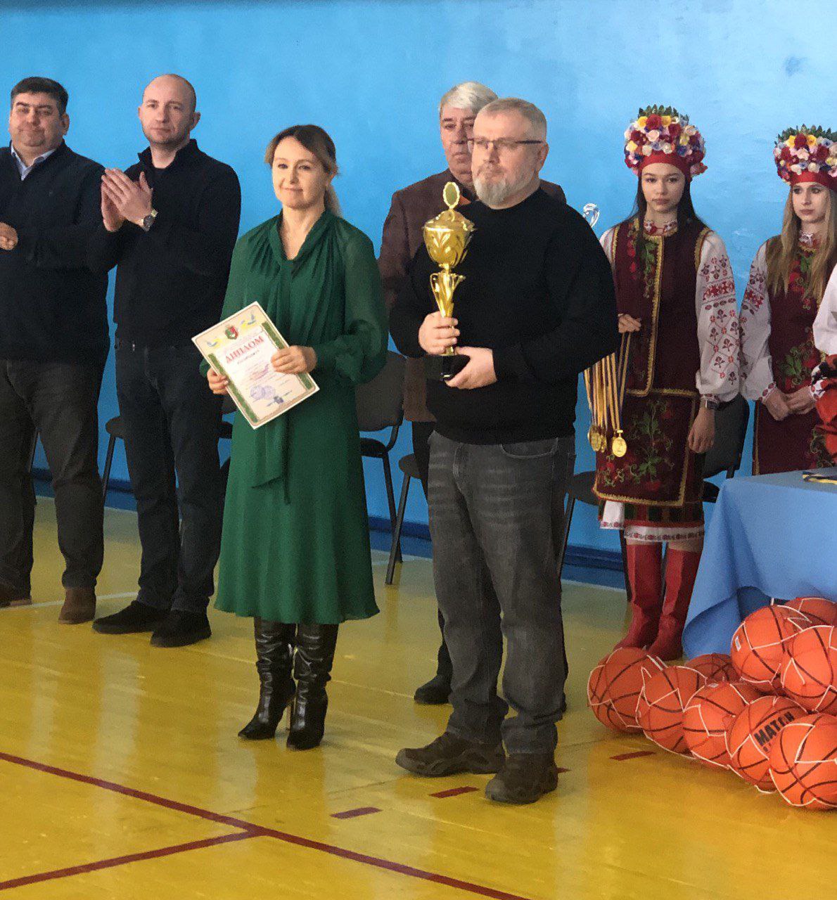 Урочисте закриття XXlV міського турніра з баскетболу серед юнаків пам’яті Народного депутата України Вадима Гурова