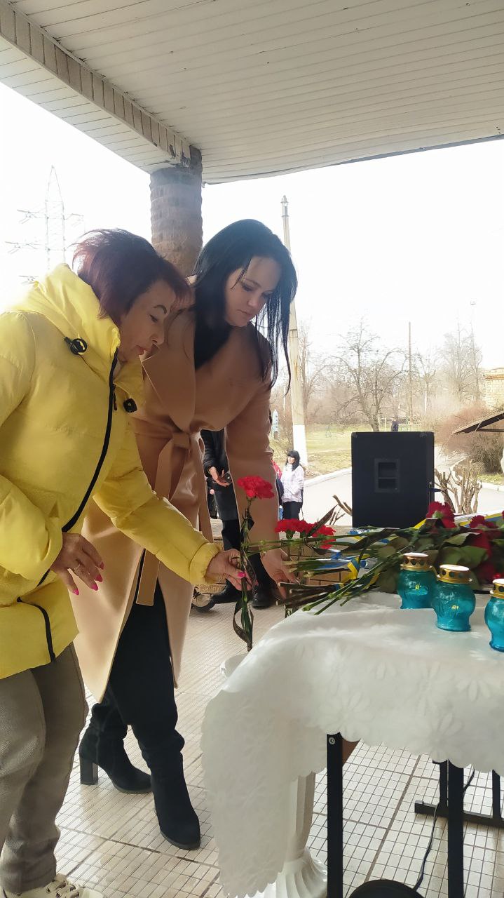 Відкриття меморіальної дошки Андрію Бузі