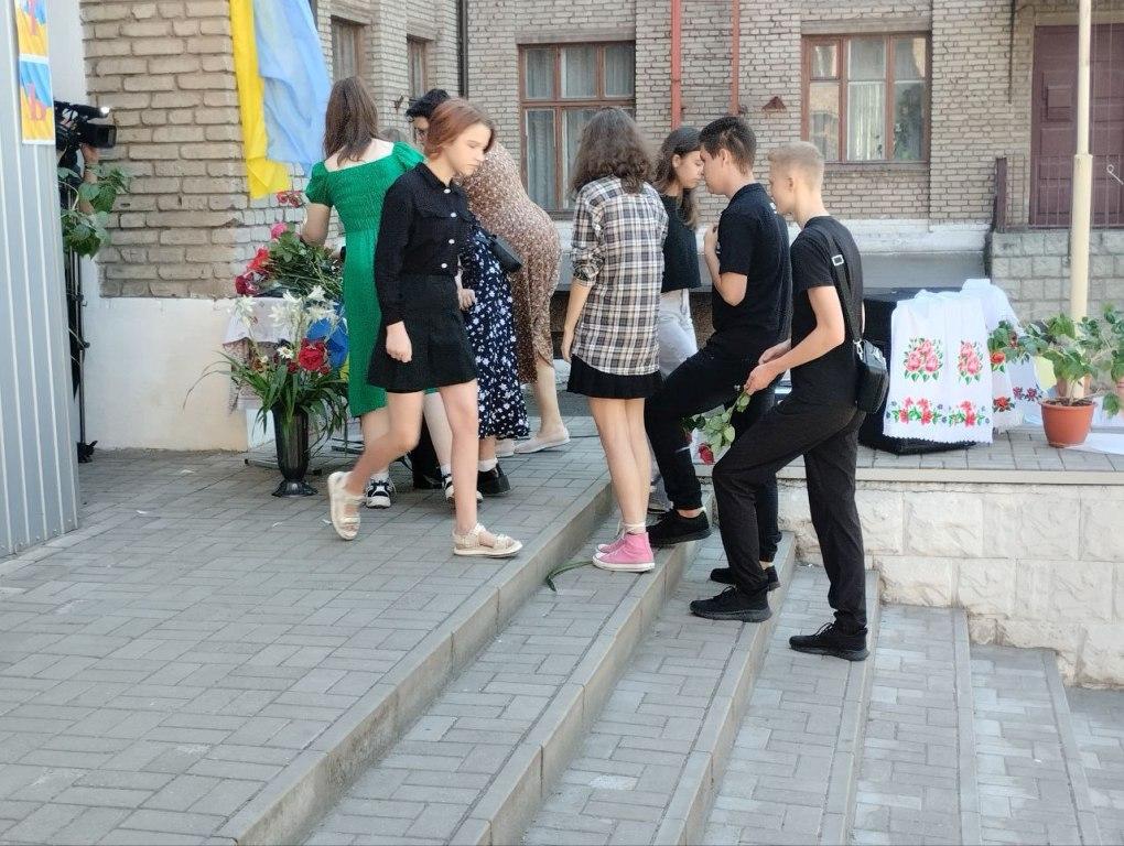 Відкриття меморіальної дошки Руслана Бетеніна