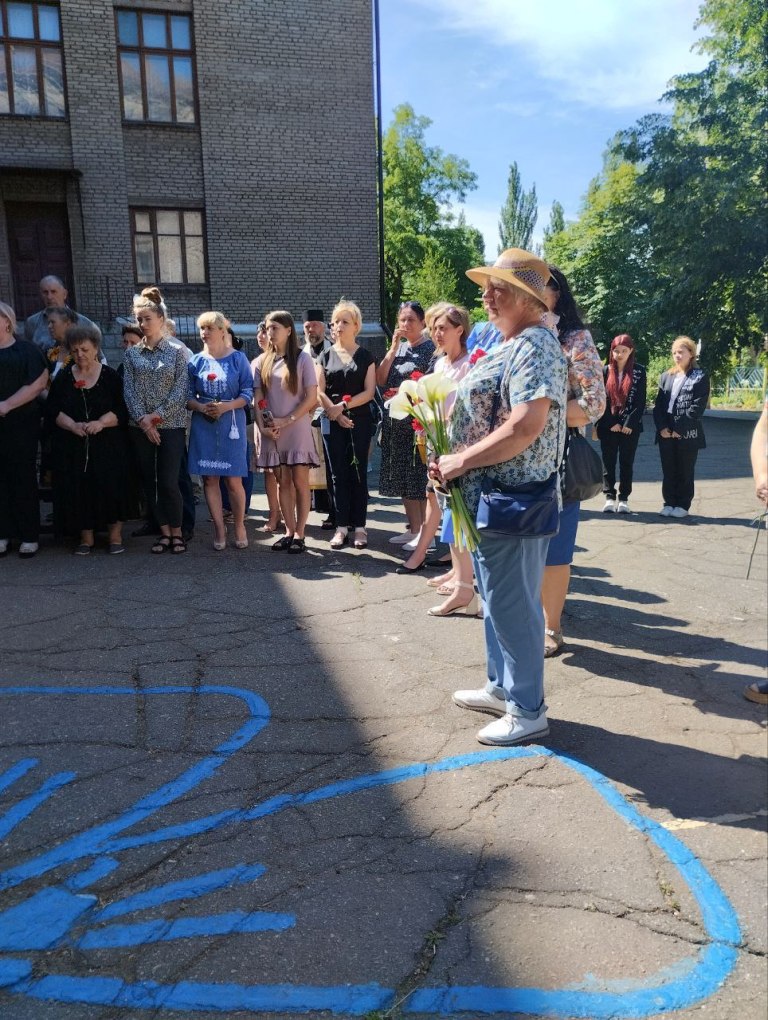 Відкриття меморіальної дошки Руслана Бетеніна