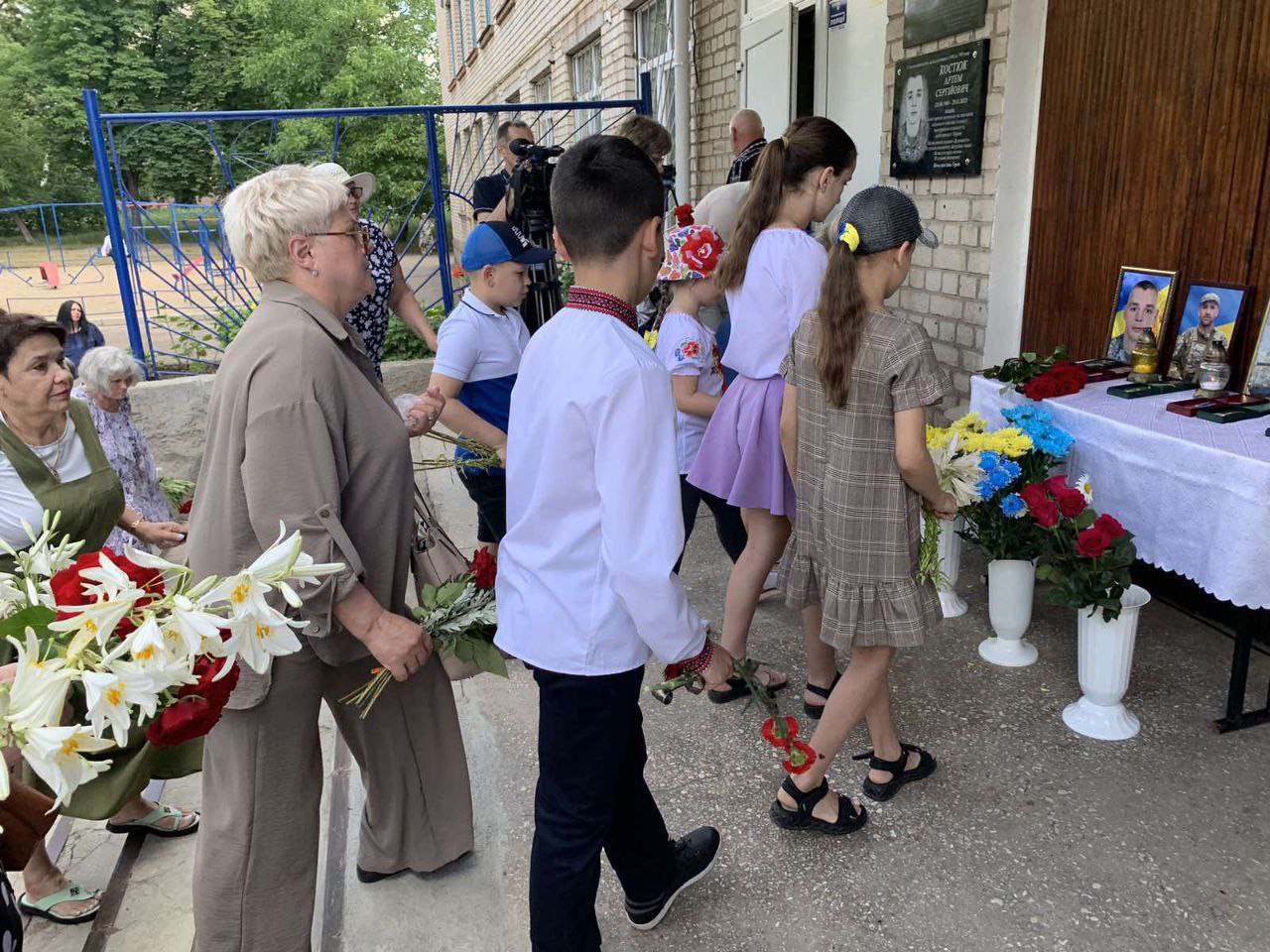 Відкриття меморіальних дошок Алієву Рустаму, Зубрицькому Олегу, Костюку Артему та Чепелю Віталію