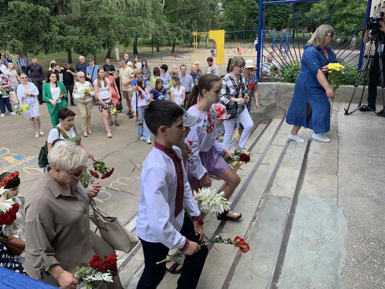 Відкриття меморіальних дошок Алієву Рустаму, Зубрицькому Олегу, Костюку Артему та Чепелю Віталію
