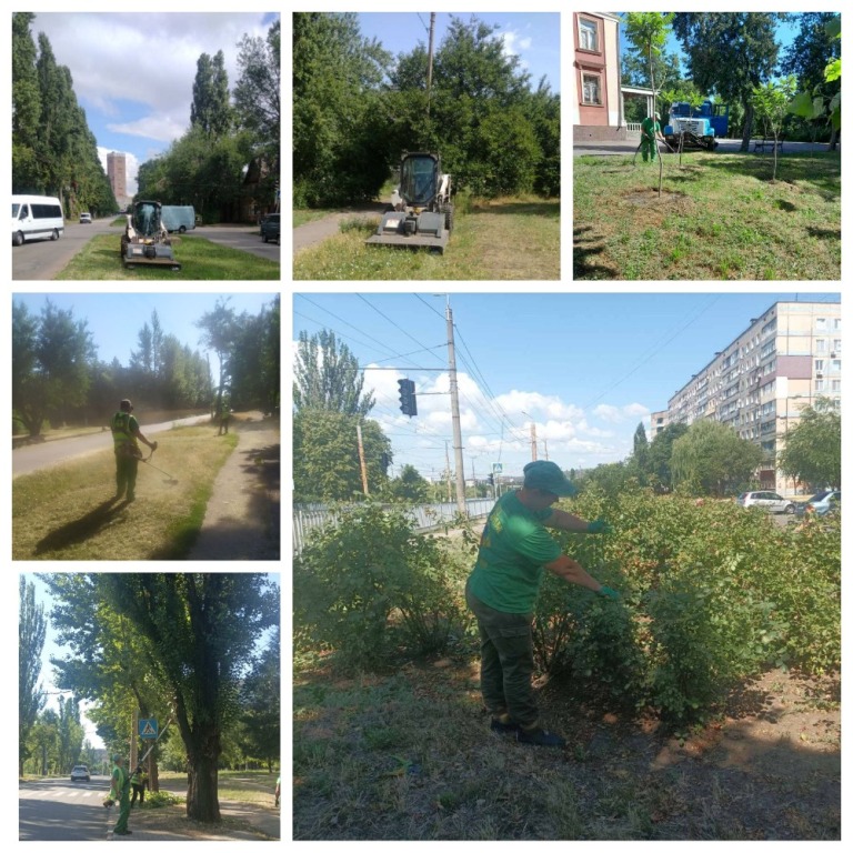 Роботи з благоустрою району
