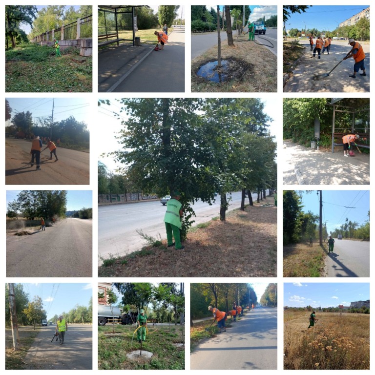 Роботи з благоустрою району