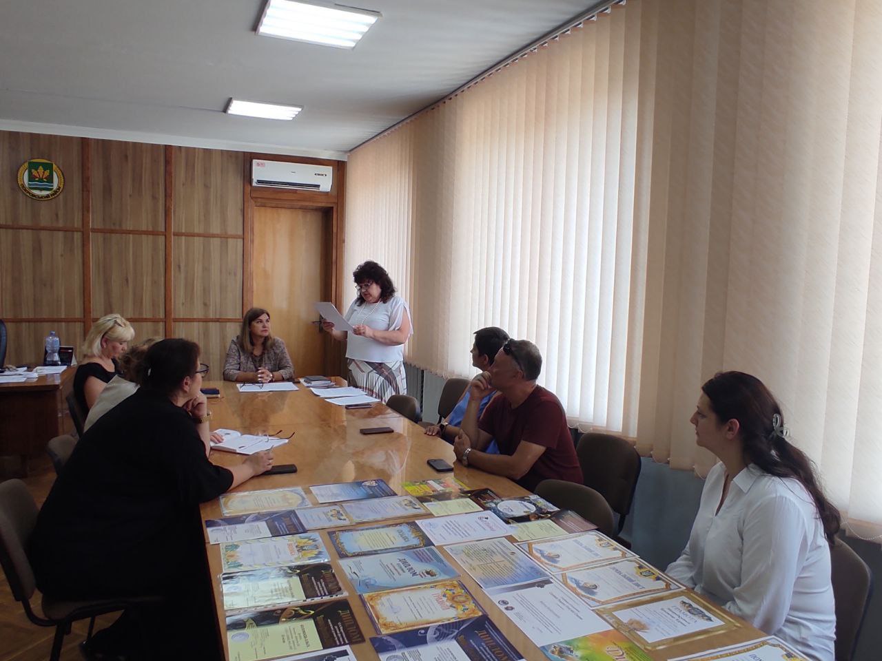 Проведено засідання координаційної ради щодо присвоєння почесного звання України «Мати-героїня»