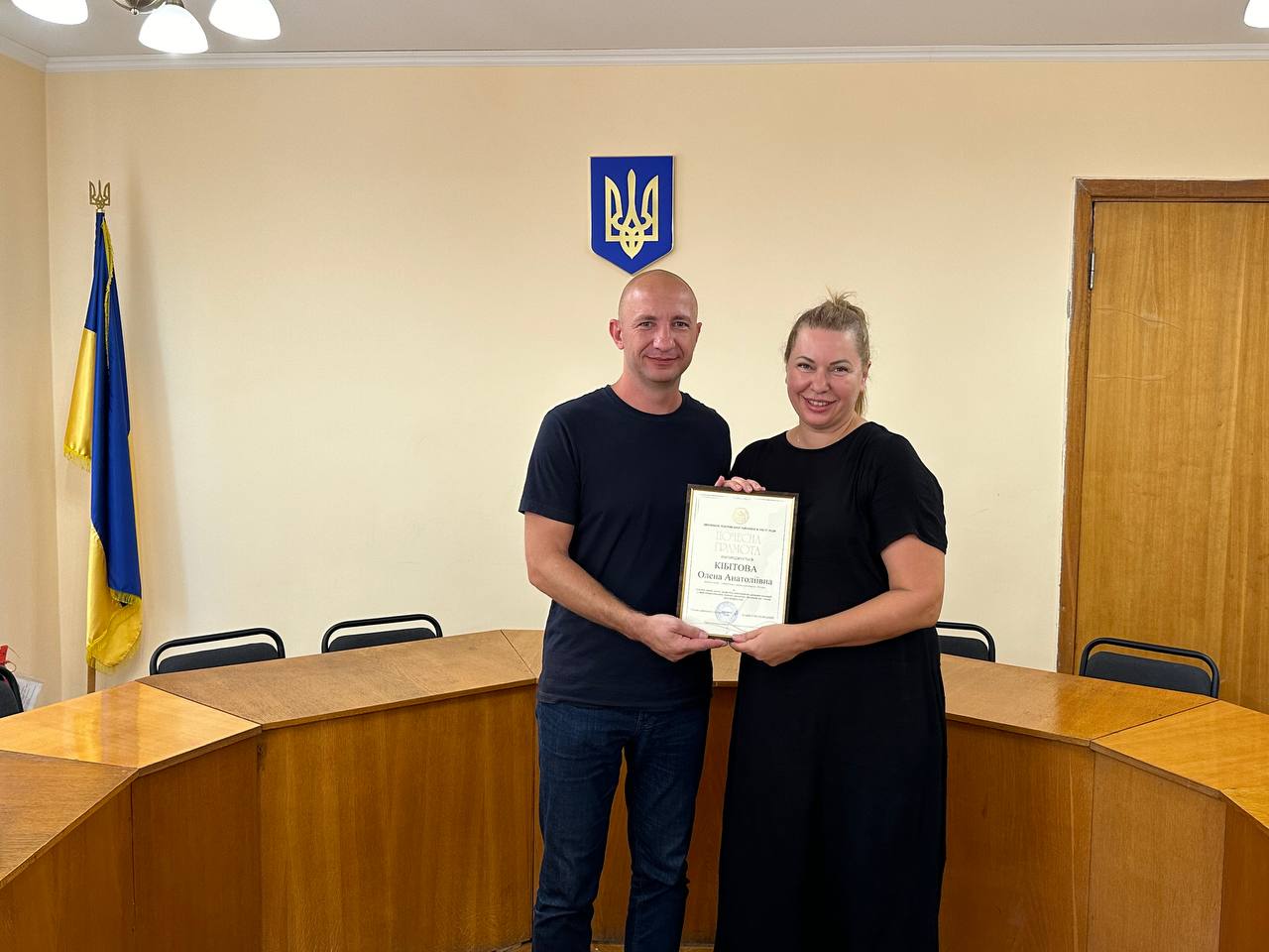 Андрій Соколовський вручив відзнаки виконкому районної в місті ради представникам малого і середнього бізнесу