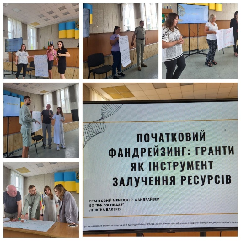 Проведено тренінг для представників закладів професійної-технічної, передвищої фахової освіти та закладів культури району