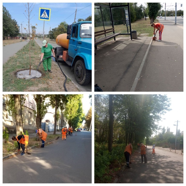 Роботи з благоустрою району