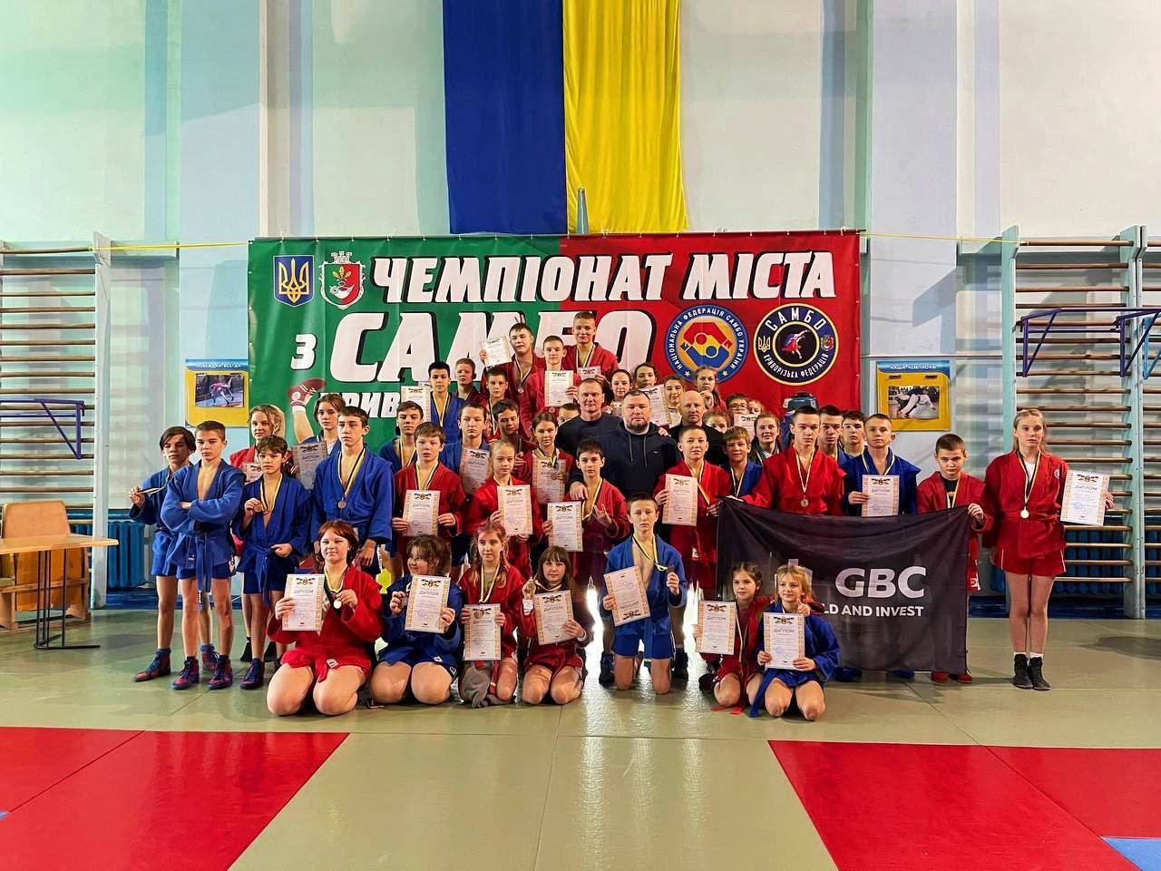Відбувся Чемпіонат міста з боротьби самбо серед юнаків та дівчат 2010-2011 років народження