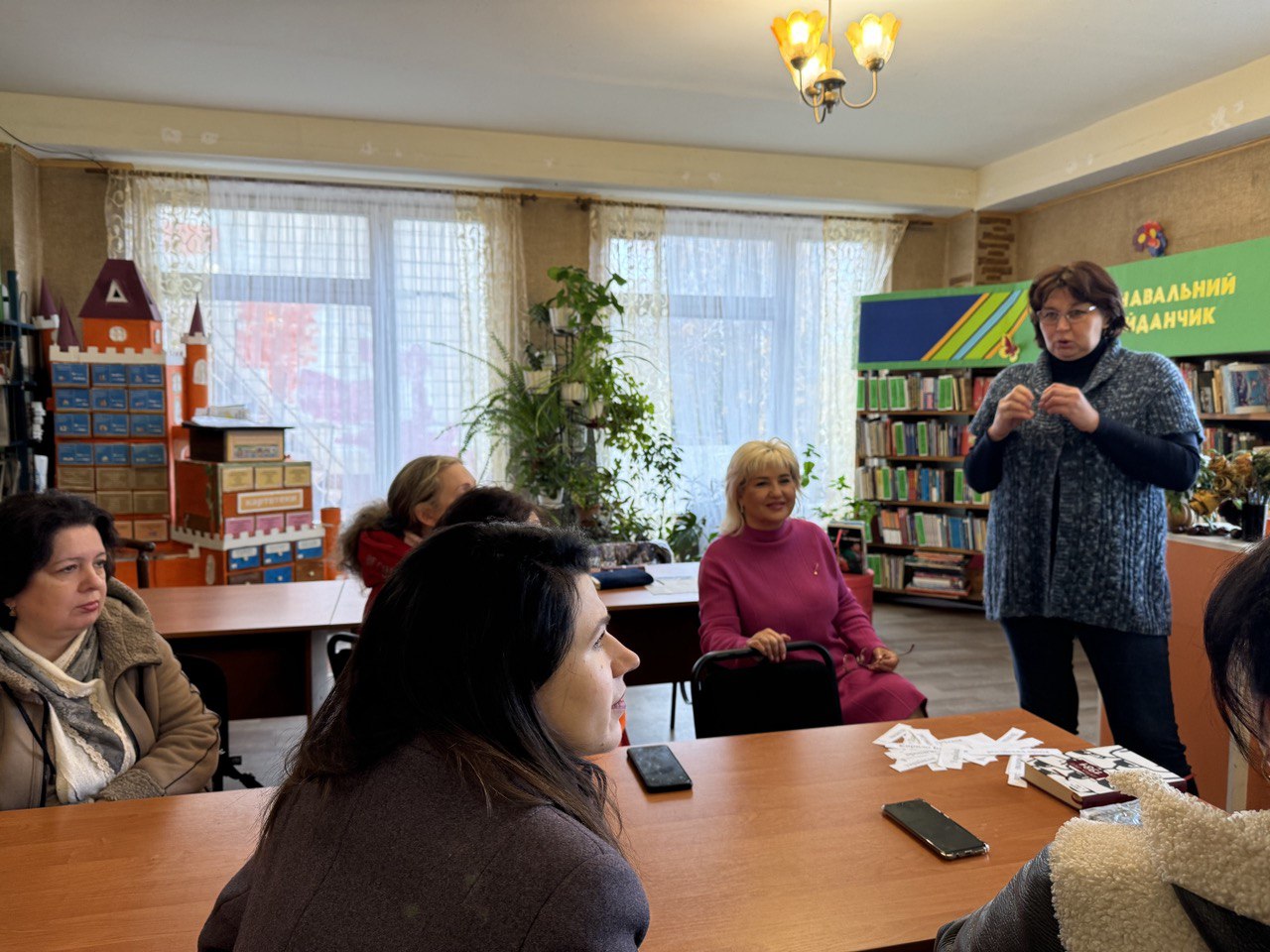 Проведення з керівниками закладів культури інтелектуальної антифейкової гри під гаслом «Не дай себе обманути»