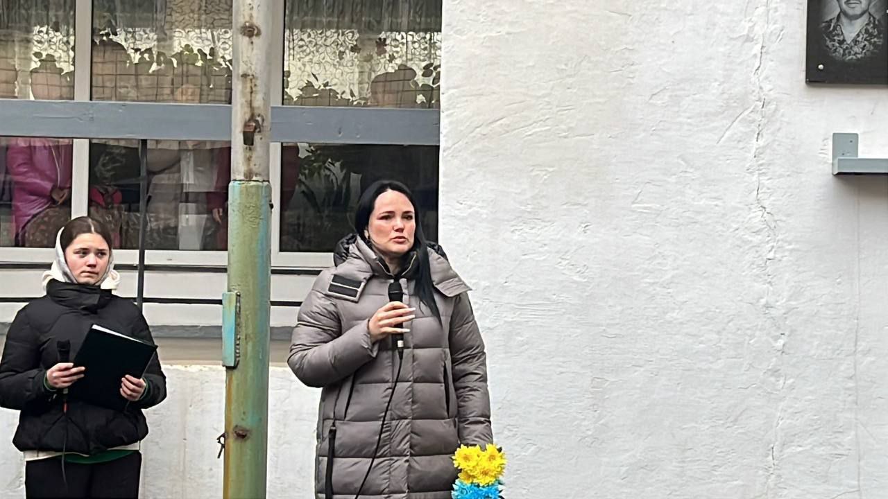 Відкриття меморіальної дошки Вегері Андрія Аркадійовича