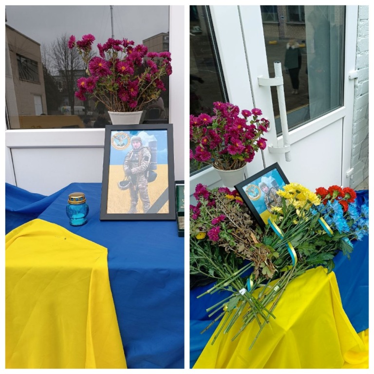 Відкриття меморіальної дошки Павліченку Євгену Анатолійовичу