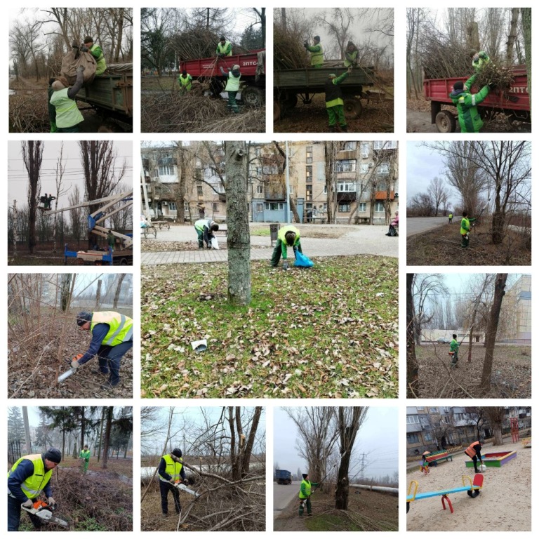 Роботи з благоустрою району