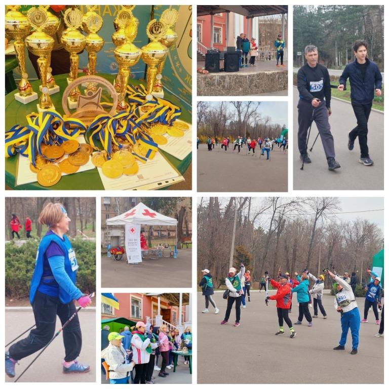 Відбувся відкритий Чемпіонат міста зі скандинавської ходьби 