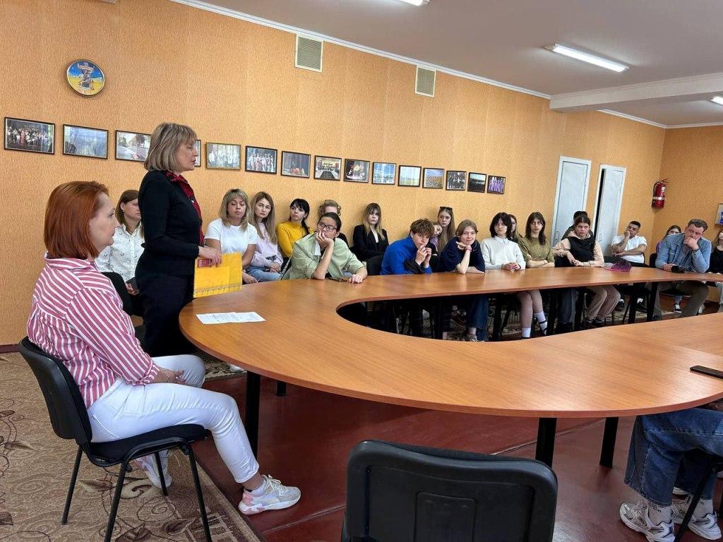 Інформаційна зустріч зі здобувачами освіти  Державного професійно-технічного навчального закладу  «Криворізький навчально-виробничий центр»