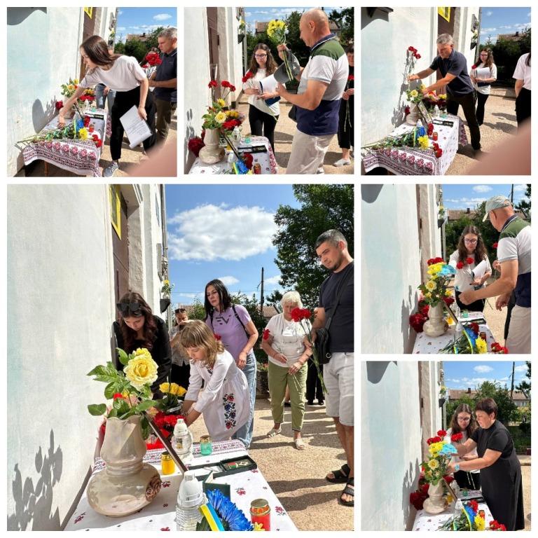 Відкриття меморіальної дошки Юрія Нестеренка