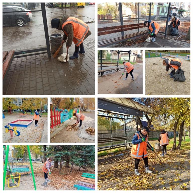 Роботи з благоустрою району