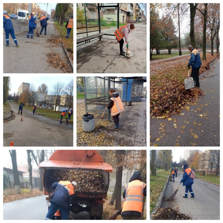 Роботи з благоустрою району