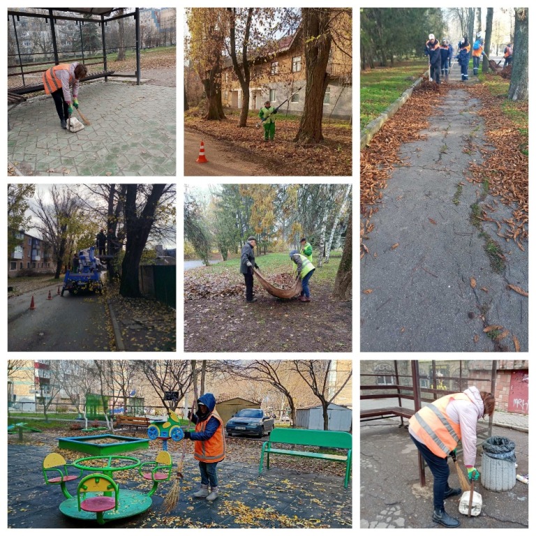 Роботи з благоустрою району