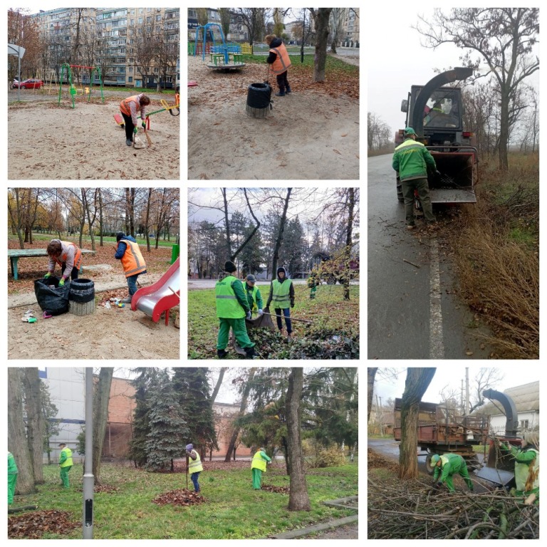 Роботи з благоустрою району