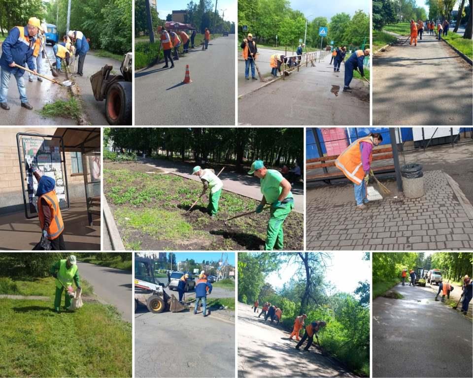 РОБОТИ З БЛАГОУСТРОЮ РАЙОНУ