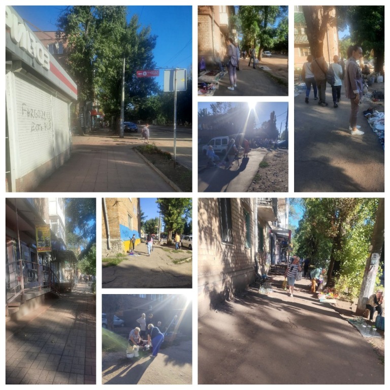 Плановий рейд по встановленню осередків стихійної торгівлі