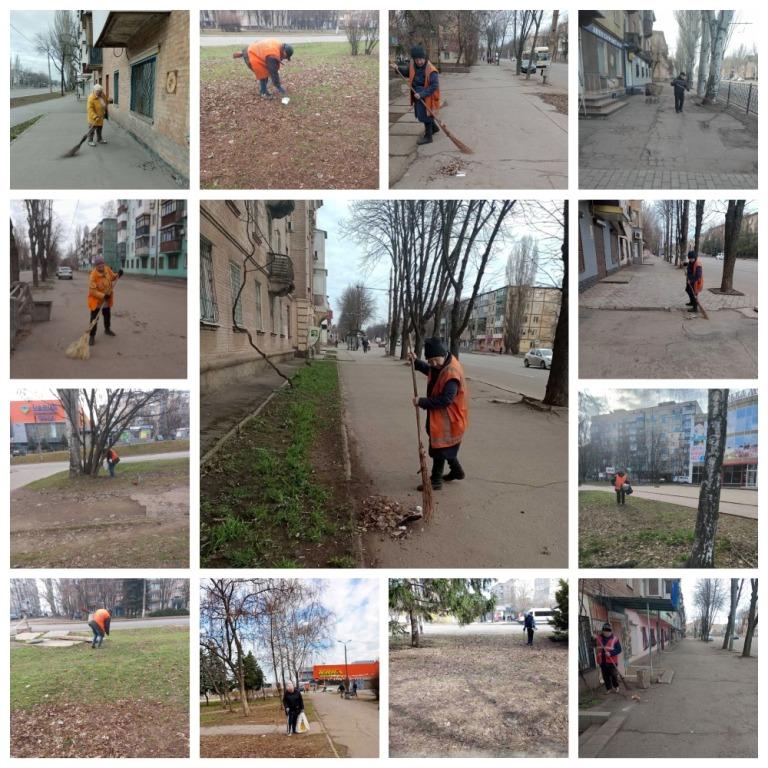 Проведені роботи з прибирання рамках акції "ЧИСТИЙ ЧЕТВЕР"