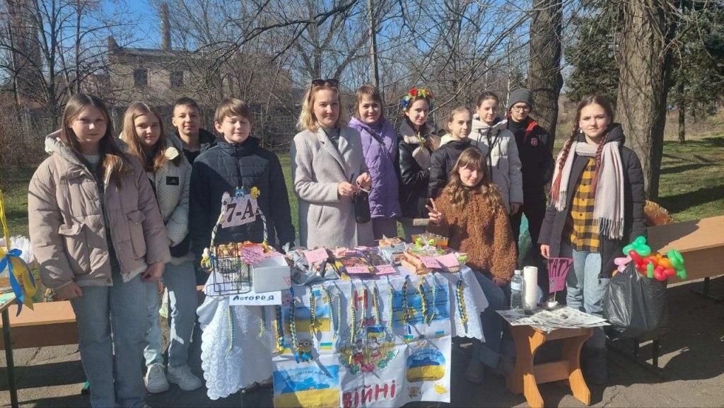 Естафета доброчинних заходів на базі Криворізького ліцею №49