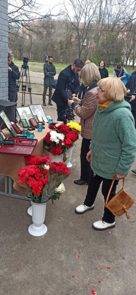 Відкриття меморіальних дошок загиблим воїнам Данилу Козлову, Євгенію Кашинському, Михайлу Баклагіну, Андрію Дробіленко