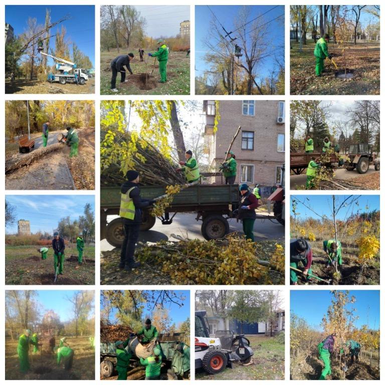РОБОТИ З БЛАГОУСТРОЮ РАЙОНУ