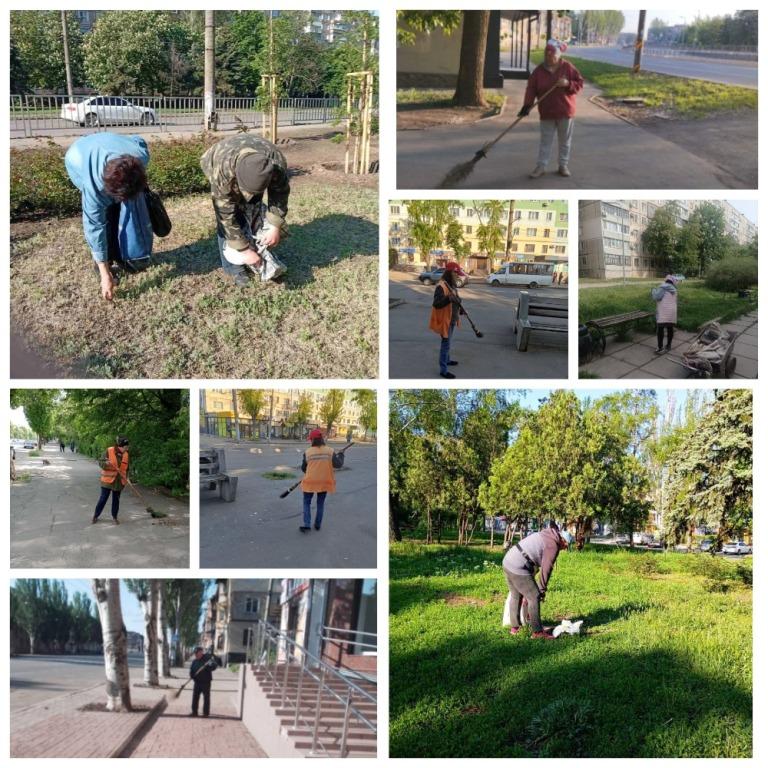 Роботи з прибирання  в рамках акції 