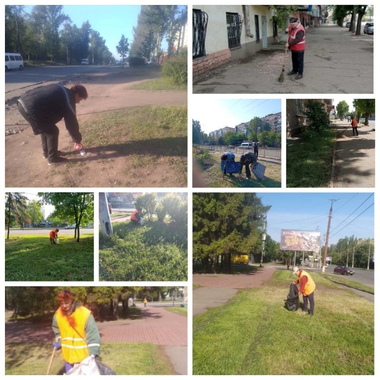 Роботи з прибирання  в рамках акції 