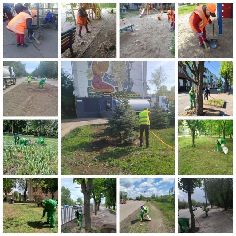 РОБОТИ З БЛАГОУСТРОЮ РАЙОНУ