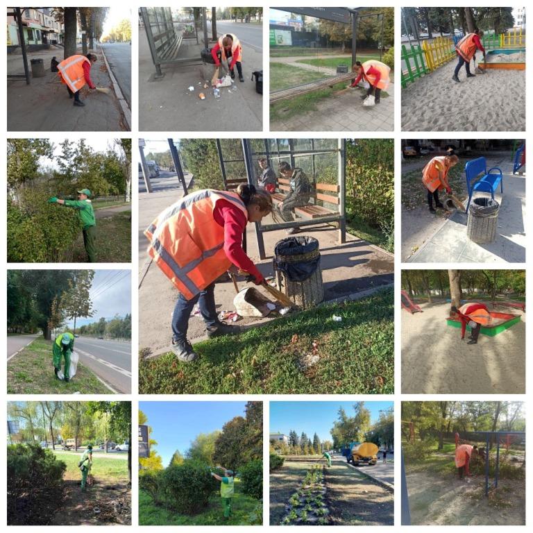 Роботи з благоустрою району