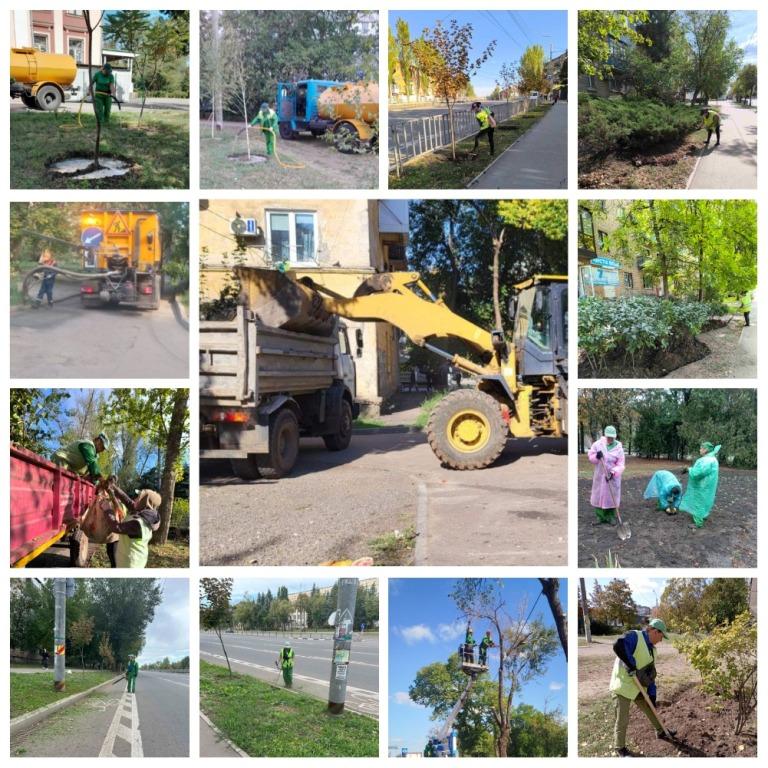 Роботи з благоустрою району