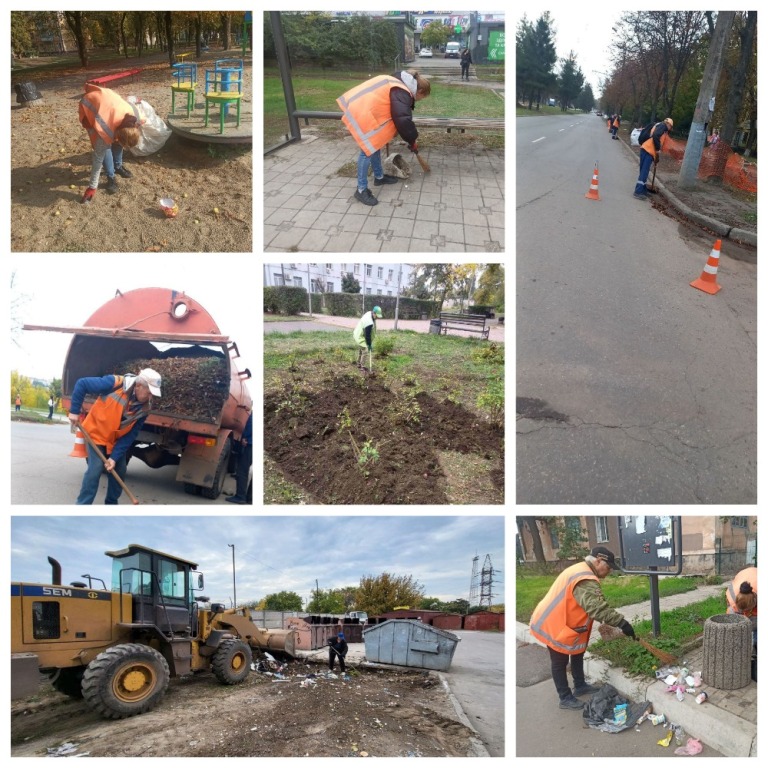 Роботи з благоустрою району