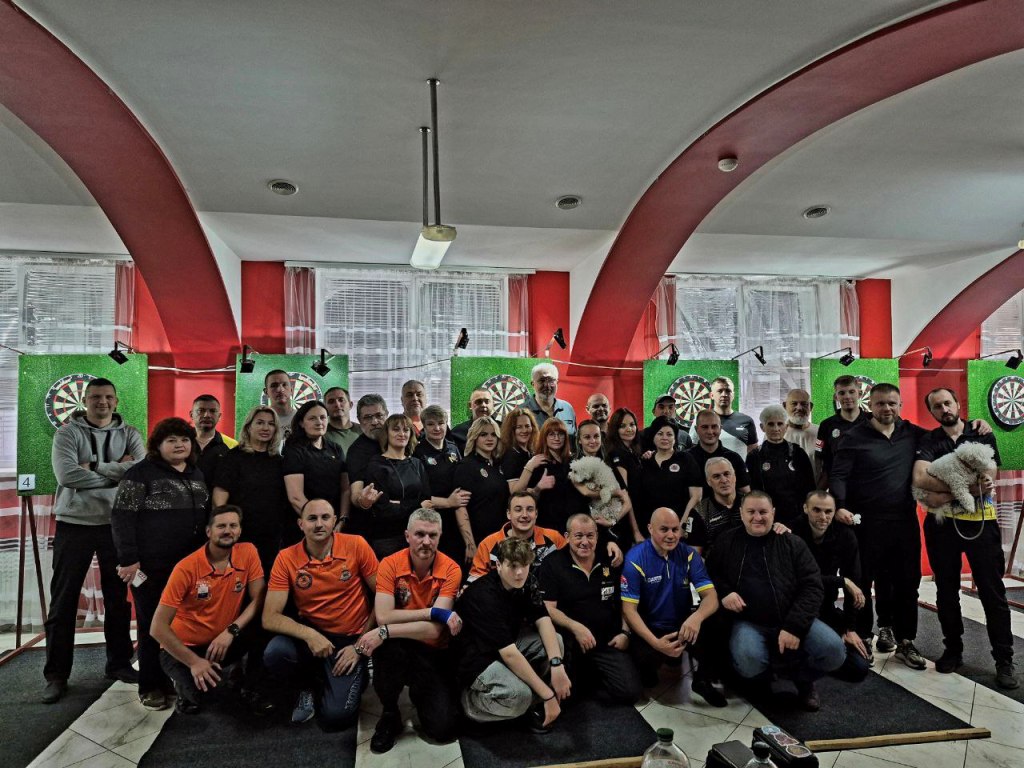 Відбувся відкритий чемпіонат України з дартсу